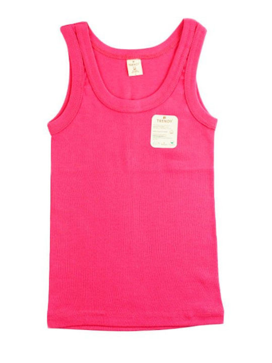 Trendy Kids Kinder-Unterhemd Tank-Top Fuchsie