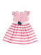 Monnalisa Girls Dress Striped Sleeveless 315914 5313-9993