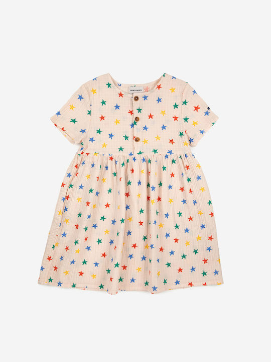 Bobo Choses Φόρεμα Multicolor Stars Allover