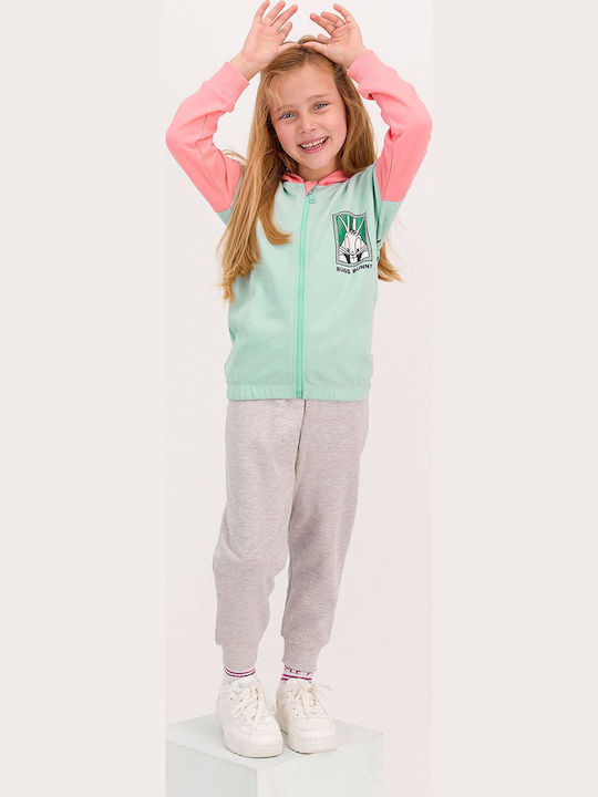 Kinder Trainingsanzüge Looney Tunes Bugs Bunny L1407a-φυστικί