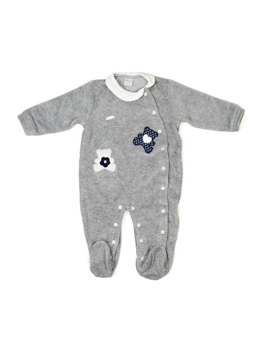 Samt Baby-Strampler Ellepi Bq3068 Für Mädchen