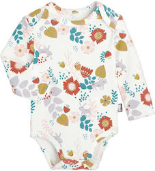 Petit Beguin Baby Bodysuit for Girls Coquette 6011648-coquette1 Ecru Girl