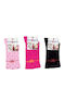 Kindersocken Mädchen Design Schleife I Baumwoll 3er-Pack Schwarz