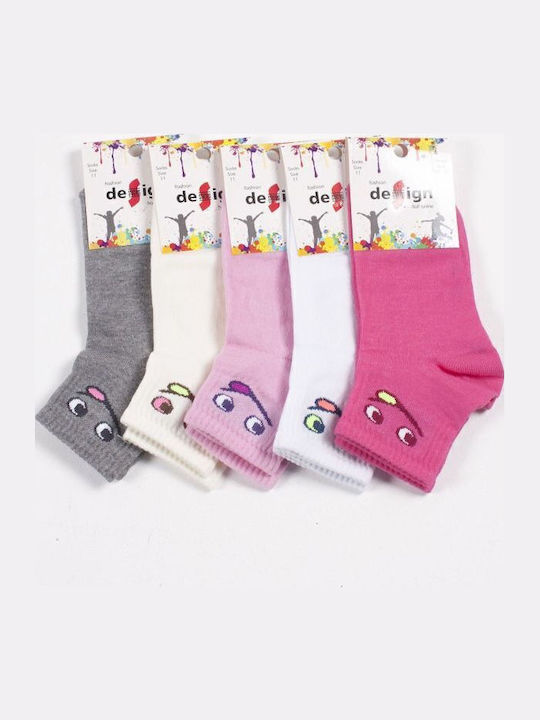Design Letters Kindersocken Colorful 6 Paar