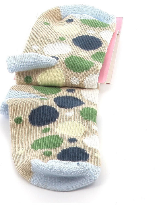 Kids' Socks Boy Smart Multicolour G949-Beige-Green