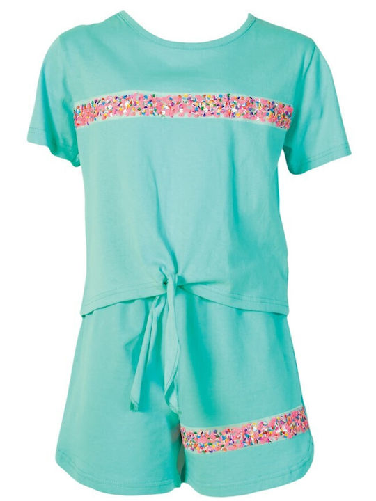 Mamma Natura Kinderbekleidungsset mit Shorts und Bluse