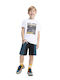 Kinderbekleidungssets T-Shirt und Shorts Für Jungen Nummer 6-16-106464