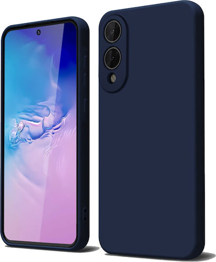 Orso Rubber Silk Back Cover Σιλικόνης Γκρι (Galaxy S25 Edge)