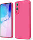 Orso Rubber Silk Back Cover Σιλικόνης Γκρι (Galaxy S25 Edge)