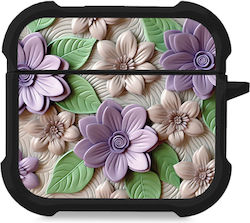 Sonique 3D Flower Series Husă din Silicon Viole...