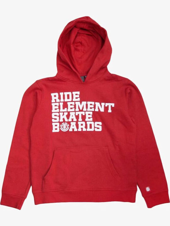 Element Kids Kids Do It Hoodie Chili L2hob2elw2-chl