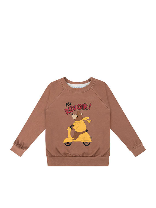 Draga Sophie Bluza pentru Copii Motobear Maro