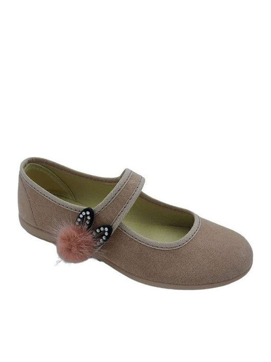 Vulladi Kids Ballerinas with Hoop & Loop Closur...