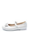 Kids Anatomic Ballerinas with Hoop & Loop Closure Beige