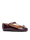 Kids Ballerinas Alegria Ale1718-72783-Burgundy Burgundy