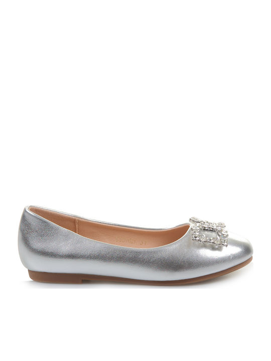 Μπαλαρίνα Παιδική Fshoes 230/62.17 Fshoes Ασημι