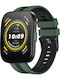Amazfit Bip 5 22mm Two-Tone Sports Silicone Bracelet Olive+Black