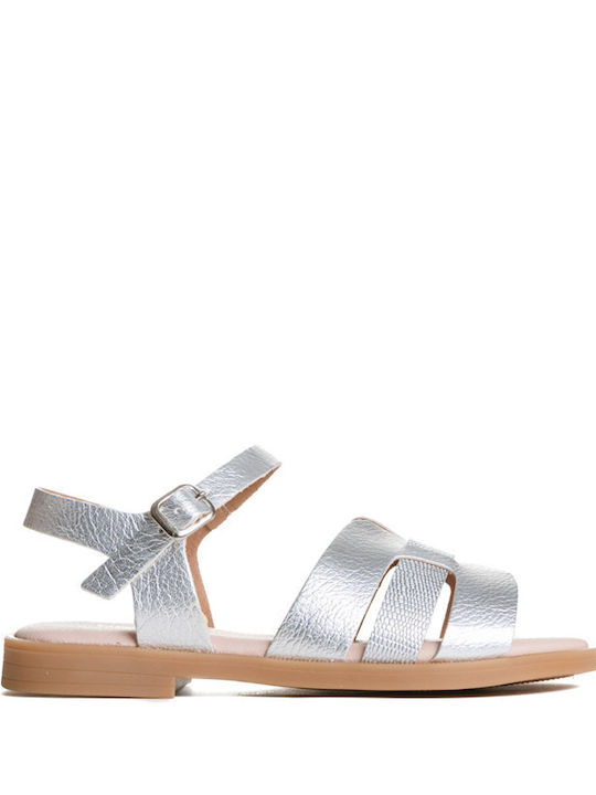 Yoshino Kinder Sandalen Silber