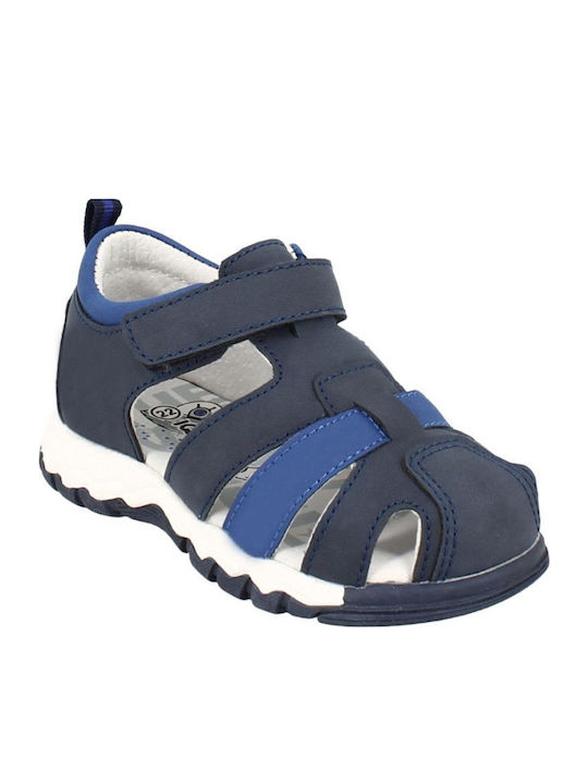 Iq Kids Zaxos-170 Μπλε Ανατομικό Πέδιλο Αγόρια Μαλακό Πάτο Μπλε