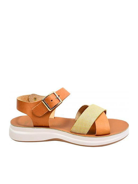 Παιδικά Πέδιλα Pretty Soft 1511-tabac Ταμπά