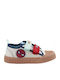 Cerda Παιδικά Sneakers Πάνινα Spiderman Μπεζ Μπλε Κόκκινο 22-27