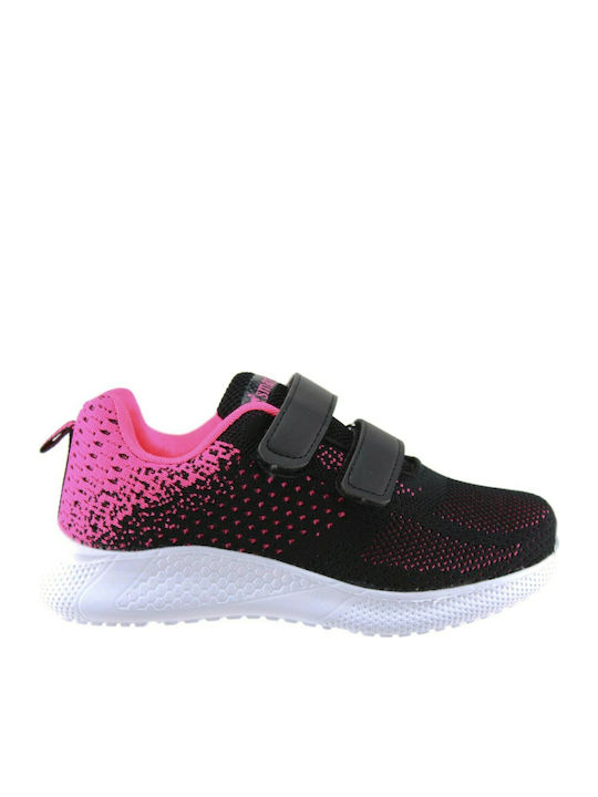 Zak Shoes Kids Athletic 29/022 Black Fuchsia