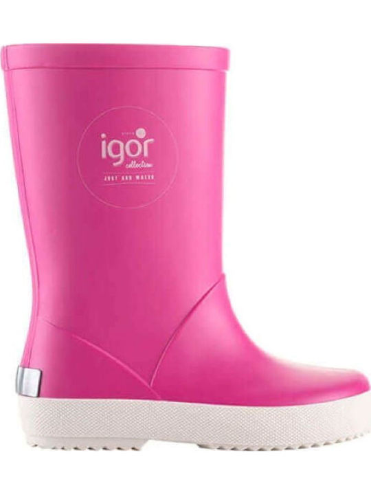 Igor W10107 Παιδικές Γαλότσες Κορίτσια Φούξια