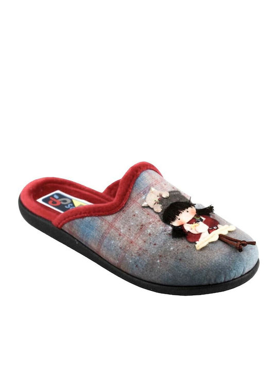 Sabino Kids Slippers Brown