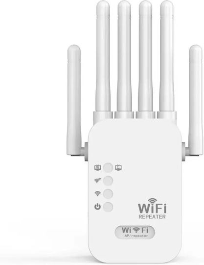 3369854751 Wi-Fi Verstärker Dualband (2,4 & 5 GHz) 1200 Mbps mit 2 Ethernet-Anschlüssen