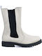 Ricco Mondo Kinderstiefel Mädchen Casual Extra Leicht/Weiche Anatomisch Off-White Leder Glattleder