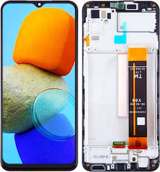 Екран с Рамка за Samsung SM-M236 GALAXY M23 (Черен)