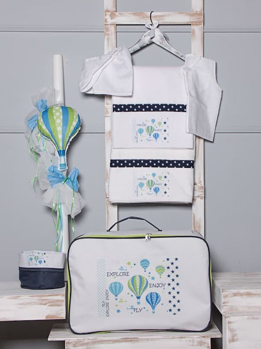 Idiokiro Baptism Package with Theme Hot Air Balloon 6pcs