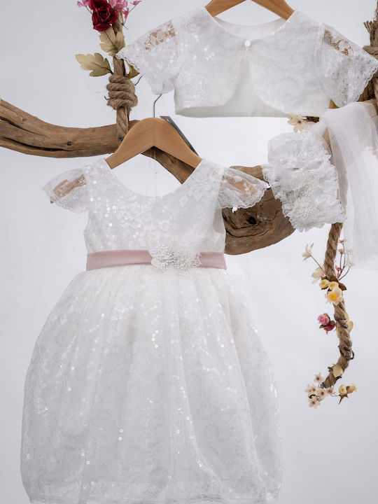 Taufkleid für Mädchen Mak Baby Mak-k88e