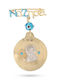 Vitopoulos Children's Safety Pin Charm Gold K9