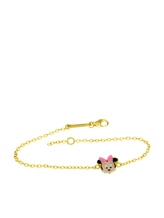 Kids Bracelet Yellow Gold 14K Gatsa Code 40.154
