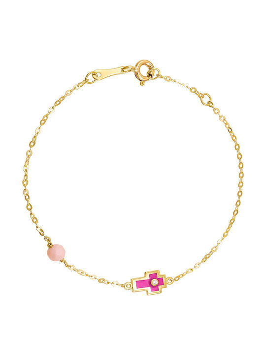 Kinderarmband Herz Vr298 9 Karat