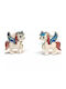 Amalfi Accessories Kids Earrings Studs Unicorns from Silver