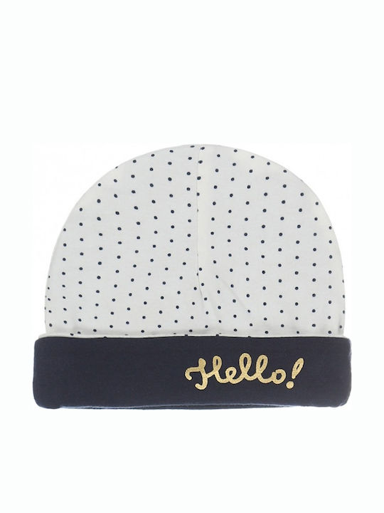 Dirkje Kids Beanie Fabric White for Newborn Dirkje Kids Beanie Fabric White for Newborn