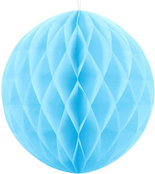 Tissue Paper Pom Pom Blue 30cm