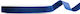 Velvet Ribbon Navy Blue 15mm/10m