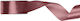 Satin Ribbon Dark Dusty Pink 25mm/25m