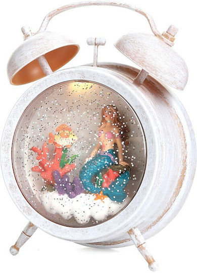 Kinderzimmer Dekorationsaccessoires Wecker Beige Dekorativ 20cm Meerjungfrau Licht Klang Usb Wjl912b