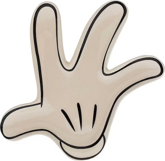Disney Mickey Mouse Glove Διακοσμητικό Πιατάκι