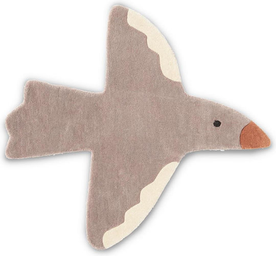Kinderteppich Decor Kids 141201090080 Bird Brink Campman 90 x 80 cm