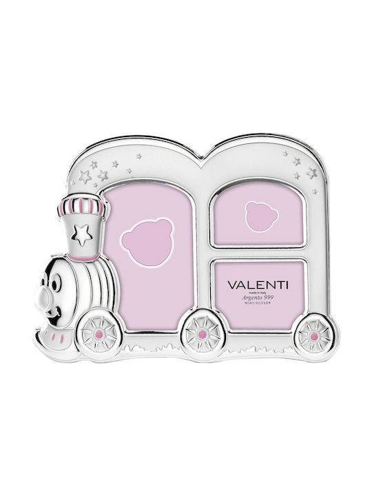 Kids' Picture Frame Train Girl Silver Film 925 Dimensions 25 Cm X 19 Cm Valenti Vl-71520-3lra