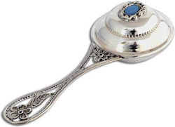 Babyrassel aus Silber für Jungen