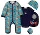 Bonjour Bebe Newborn Clothing Set for Boy 5pcs