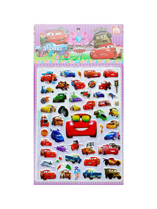 Kinder Wandsticker 3d Schaumstoff Thema Autos 49 Stück Oem Tta-cars Tta-cars