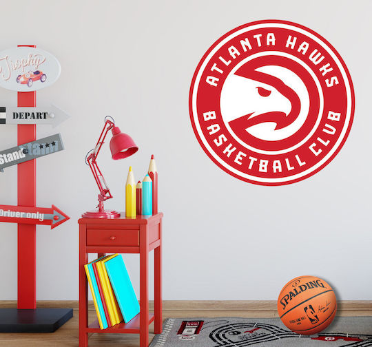 NBA Atlanta Hawks Wall Sticker Sp45 100cm