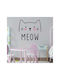 Αυτοκόλλητο Tοίχου Meow 100x93cm